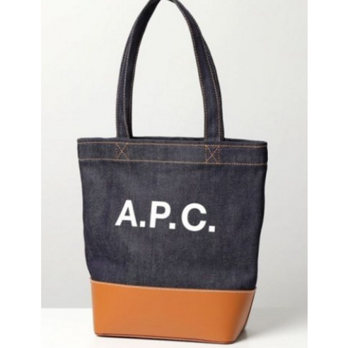 아페쎄 양면 그린 에코백