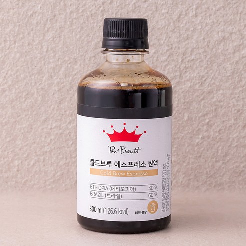 폴바셋 콜드브루 에스프레소 원액 300ml