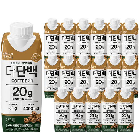빙그레 더단백 드링크 커피