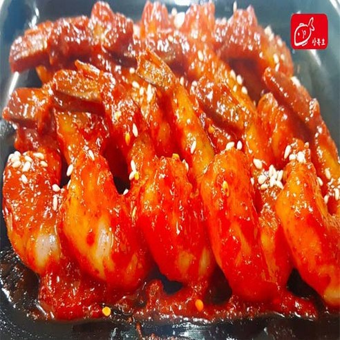 삼복호 깐 양념새우장 1kg