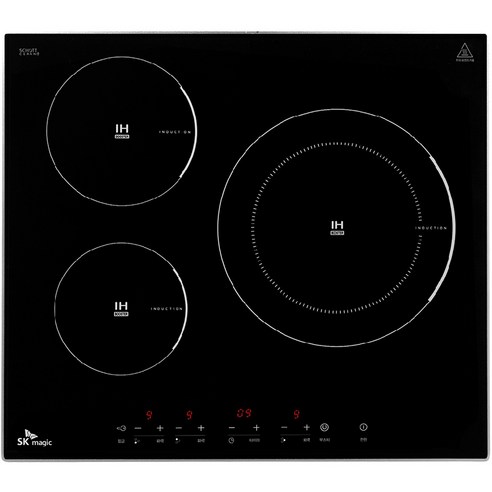 SK매직 3구 인덕션 빌트인 전기레인지 IHR-B310E