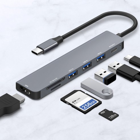 홈플래닛 7포트 USB3.0 멀티허브