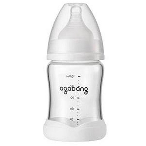 아가방 안심수유 유리 젖병 150ml