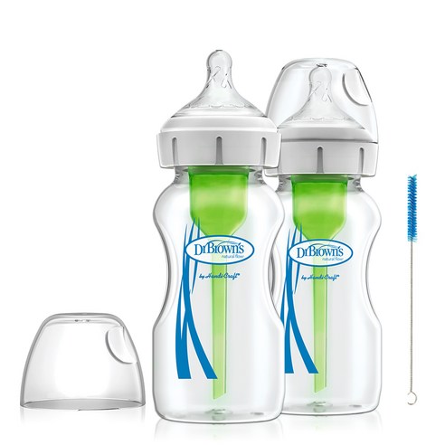 닥터브라운 와이드넥 옵션스 플러스 유리젖병 270ml