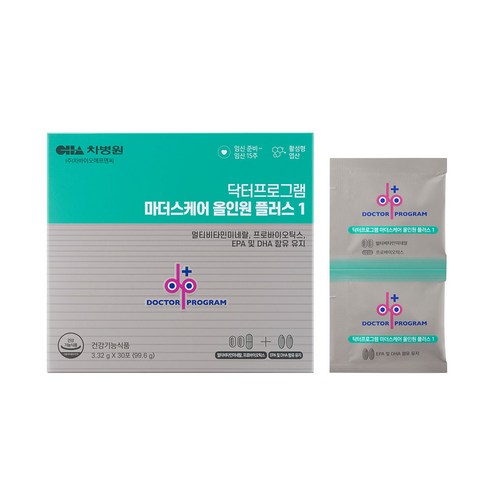닥터프로그램 마더스케어 올인원 플러스 1단계 임산부영양제