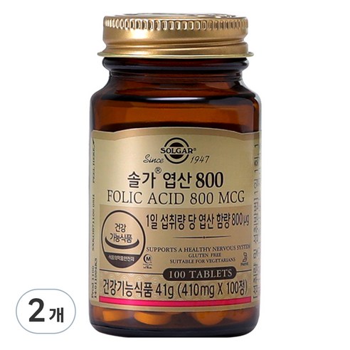 솔가 엽산 800