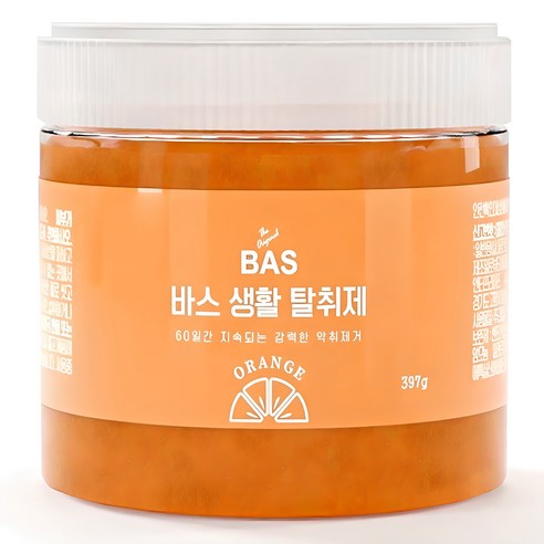 BAS 오렌지 실내 탈취제 본품, 397g