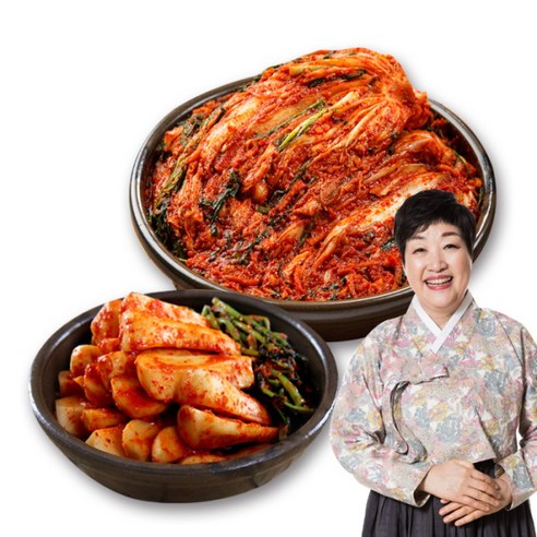 한복선 명가 포기김치 5kg+총각김치 2kg