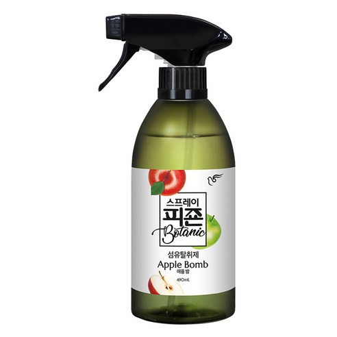 피죤 스프레이 보타닉 섬유탈취제 애플밤, 490ml